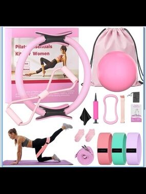 Pilates & Resistance Band Set